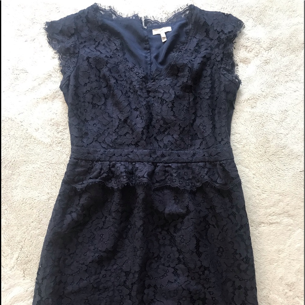 Beautiful navy lace dress